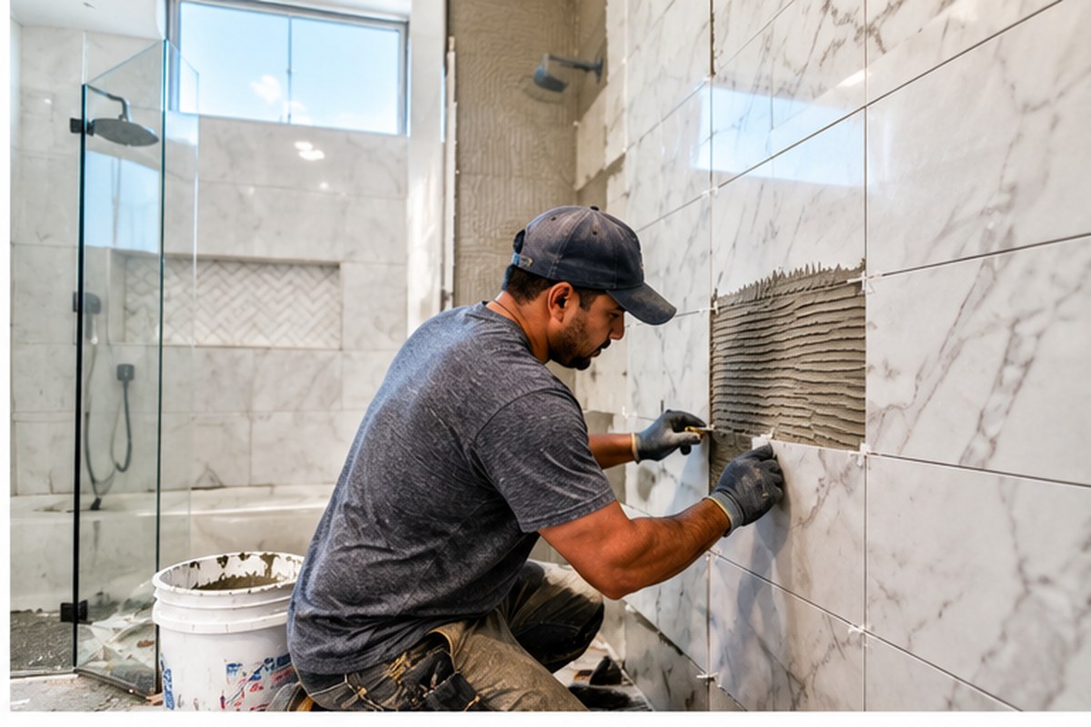 Bathroom Remodeling technician service
